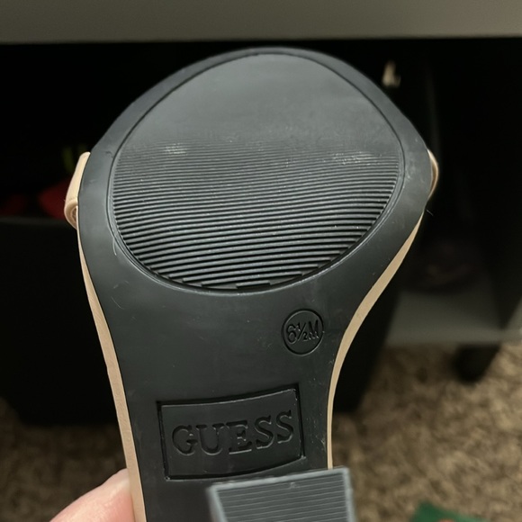 Nude Guess Factory Block Heels. Have never been worn. Size 6.5 US. - Picture 5 of 5